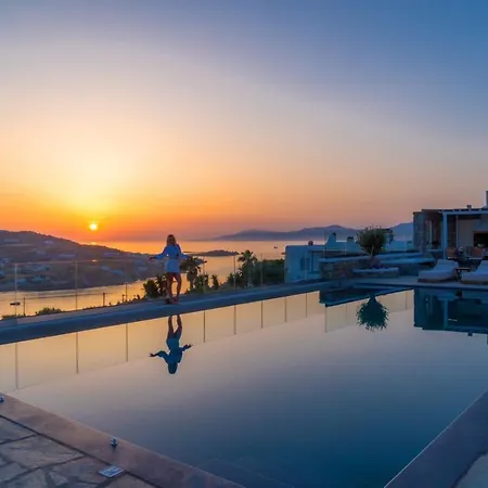 Апартаменты Il Vento Premium Mykonos Mykonos Town Экстерьер фото