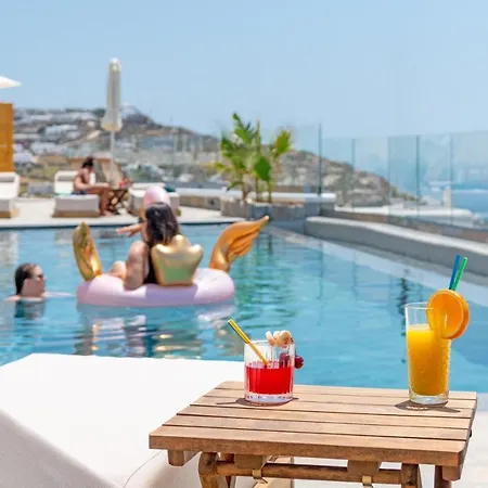 Апартаменты Il Vento Premium Mykonos Mykonos Town Экстерьер фото